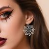 Lightweight Alloy Spiders Earrings with Allergy Resistant Pin Comfort Fit for Daily Wear Party Use Gothic Style Music Festivals