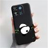 Casing For Oukitel C57S/C57 Pro/C57 Plus/C57 Ultra/BLU J12 Case Aesthetic Cute Cat Cartoon Black Soft Silicone Shockproof Cover
