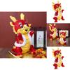 2024 Dragon Year Plush Toy Tang Costume Dragon Zodiac Doll With Custom Logo Good Luck Mascot