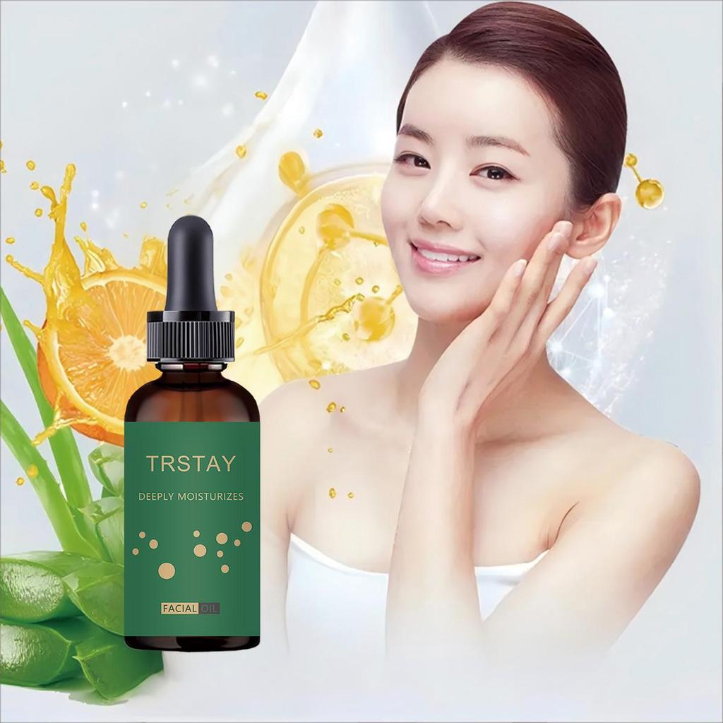 Face Serum with Vitamin C and Hyaluronic Acid, Anti-Aging and Skin Brightening