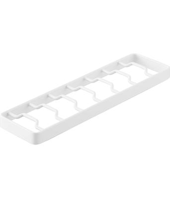 Вежа Yamazaki Миска W32 x x для вертикального зберігання в шухлядах та Модель 1371 Підставка, Маленька, Біла, Д.6 В2.2см, Шафи,