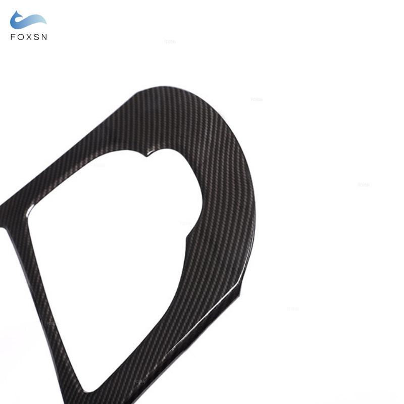 For Mercedes Benz E Class W213 2016 2017 2018 ABS Carbon Fiber Car-styling Interior Center Control Gear Shift Panel Cover Trim