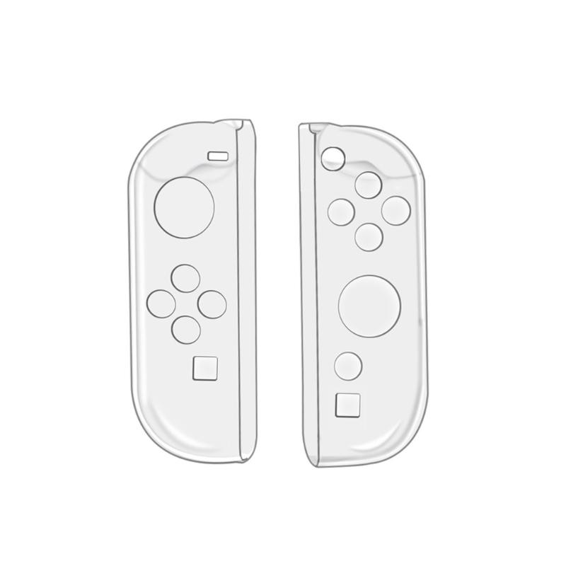 Shockproof Transparent Shell Very Thin Clear Case Dustproof Protective Case Gaming Spare Part for Consoles 2
