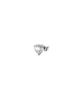 Single Steel Earrings With Clear Crystal LPS02AQM50 For Women