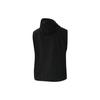 adidas Felpa con cappuccio e zip senza maniche da uomo Top Nero HY4626
