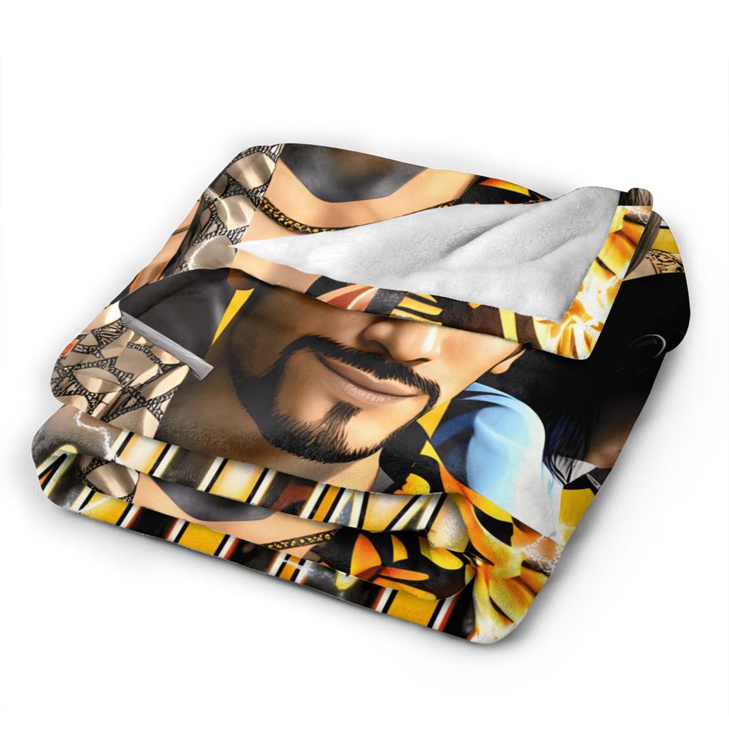 Yakuza Majima Blanket Soft Fluffy Plush Throw Blanket For Girls Boys Couch Bed Flannel Bedspread Bed Cover
