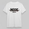 Men's T-Shirt Mens Womens Tees Top With Spiked MODE Text Graphic Unisex 100% Cotton Oversize Tops