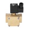 Brass Electric Solenoid Valve G1in NC 2 Position 2 Way Diaphragm High Pressure for Water Air