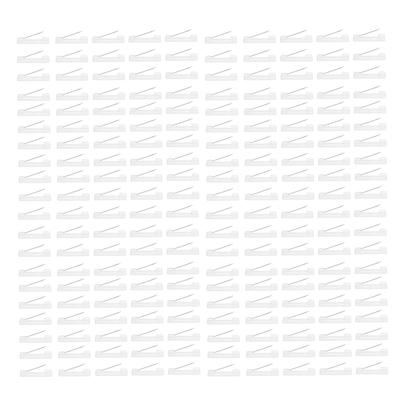 Lot de 200 épingles en plastique avec nom, quantité suffisante, faciles à utiliser, épingles de sécurité pratiques pour broche DIY