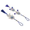 2PCS Blue Eye Hanging Ornament Fashionable Beautiful Exquisite Blue Eye Decoration for Car Home