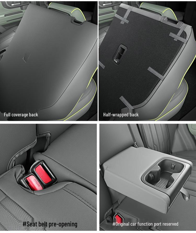 Beijing BJ40 Full Leather Car Seat Cushion - Four Seasons Universal Model