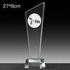 Metal Medal Sports Ball Games for Table Tennis, Marathon Athletic Games, Home Decor Award Souvenir, Carving Crystal Trophy, New