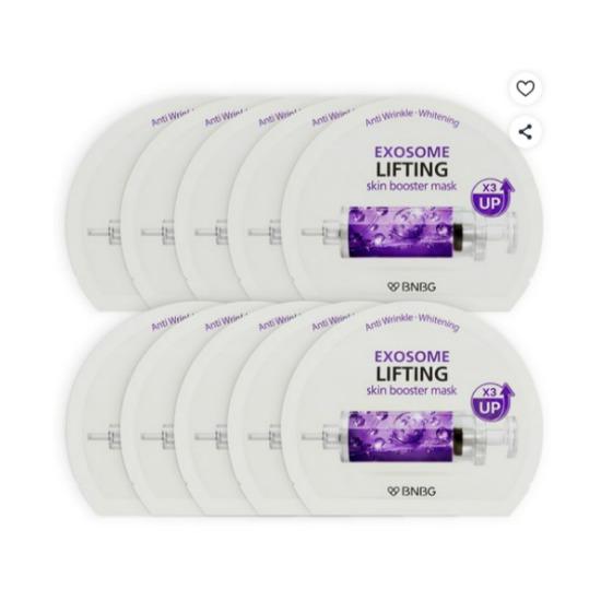 BNBG Skin Booster Exosome Lifting Mask Firming Brightening Anti-Wrinkle Care 10 Sheets
