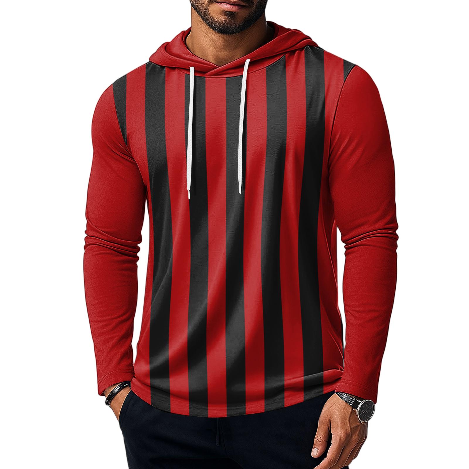 

Мужская толстовка, свободная однотонная уличная теплая дышащая футболка, топ XXXL винный