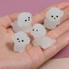 Cartoon Noctilucent Dog Figurines Handmade Micro Landscape Decoration  Car Decoration