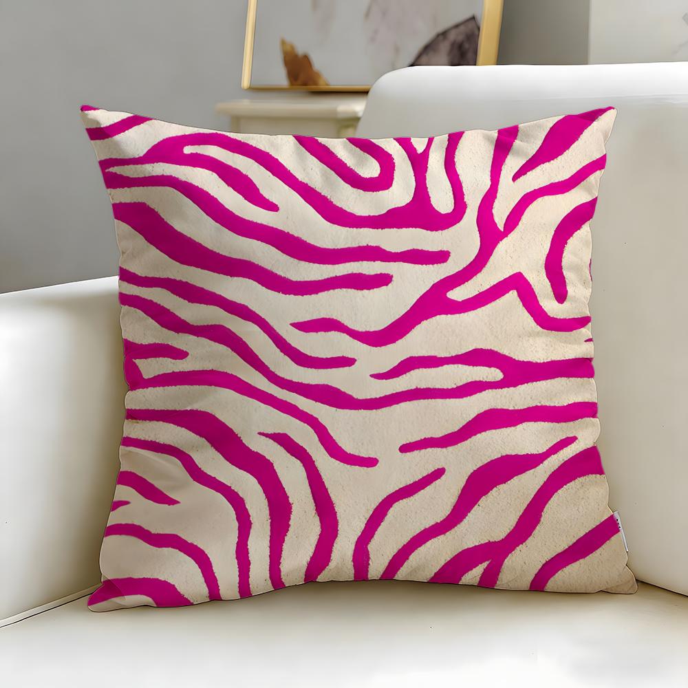 Regular Retro Texture Cushion Cover Soft EasyWash Pillow Case Versatile for Couch Bed Travel and Office