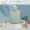 Hot Water Bottle Portable Thickened Water Injection 500ml Warm Water Bag for Warm Feet Cold