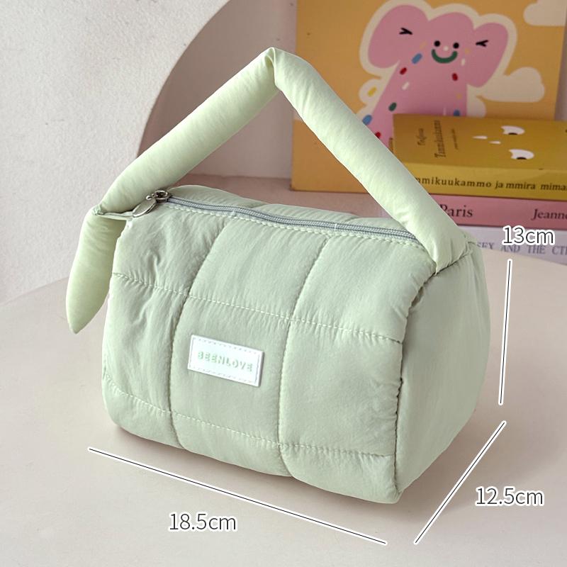 Macaron Makeup Bag Large Capacity Cosmetic Pouch Travel Essentials Women's Bag Travel Bag Women Makeup Pouche cosmetiquero