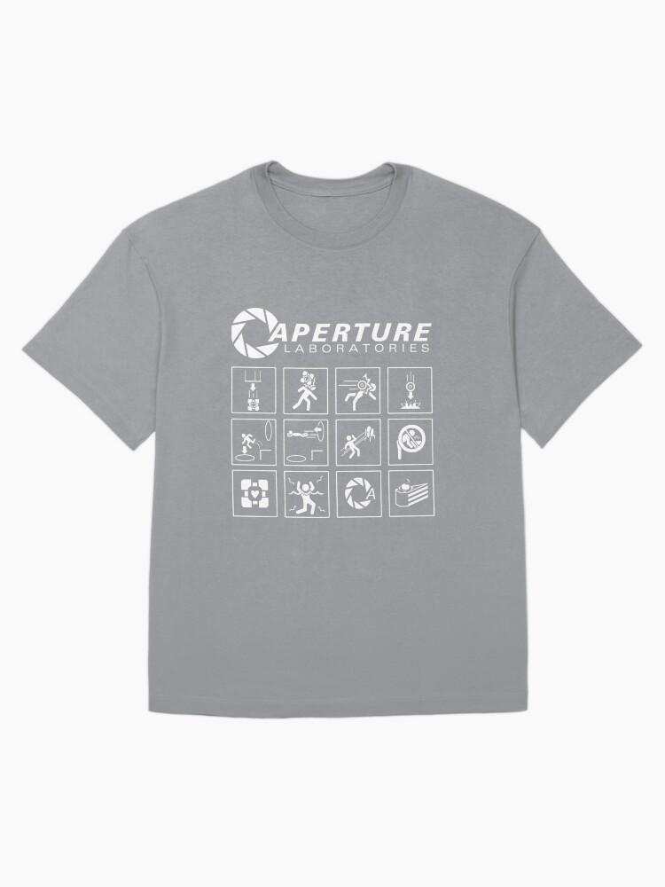 Portal Aperture Science Labs Portal Game Oversized T-Shirt