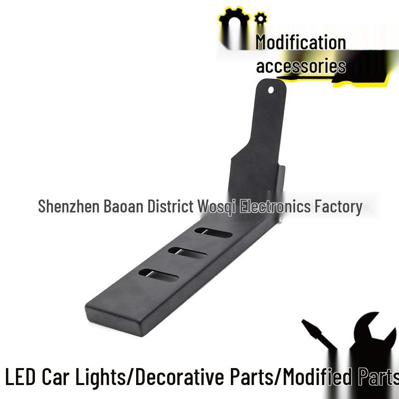 JL Wrangler Left Footrest Pedal for 2018+ Models - Metal Modification Accessory