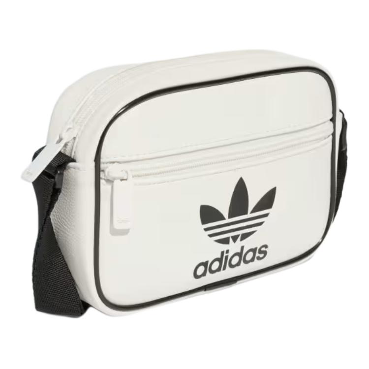 adidas Polyurethane Shoulder Bag Crossbody Bag Mini Unisex White & Black Adidas JI9445