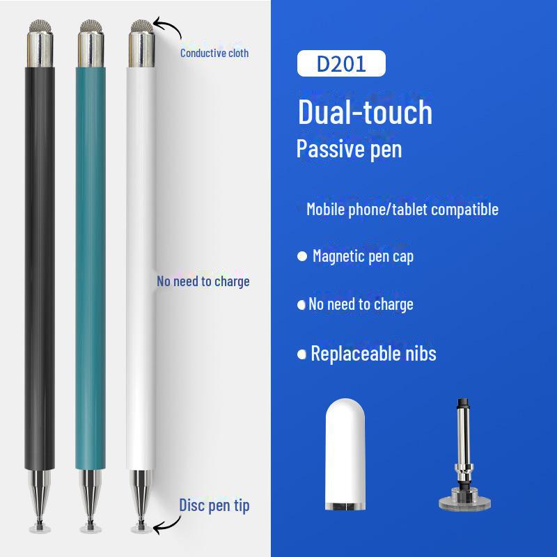 

Сумісний стилус для планшетів Huawei, Oppo, Honor і iPad 2-in-1 passive capacitive stylus