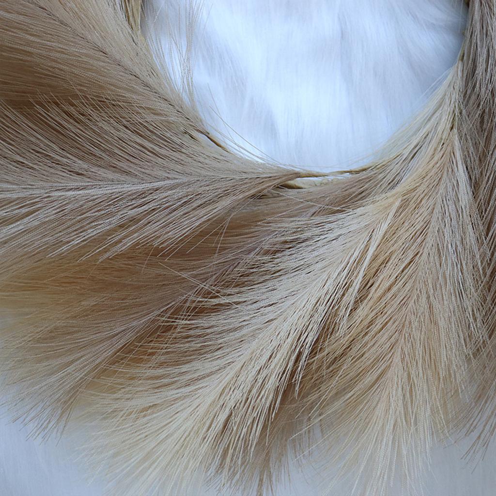Artificial Pampas Grass Wreath Simulated Reed Wreath Faux Pampas Grass Wreath Decor for Home Living