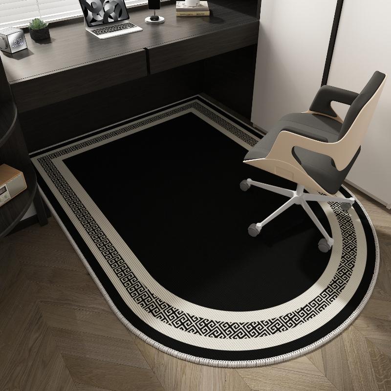 Simple Computer Chair Mat Study Tables Floor Carpet Non-slip Modern Rugs for Bedroom Home Decoration Hall Doorway Mats alfombras