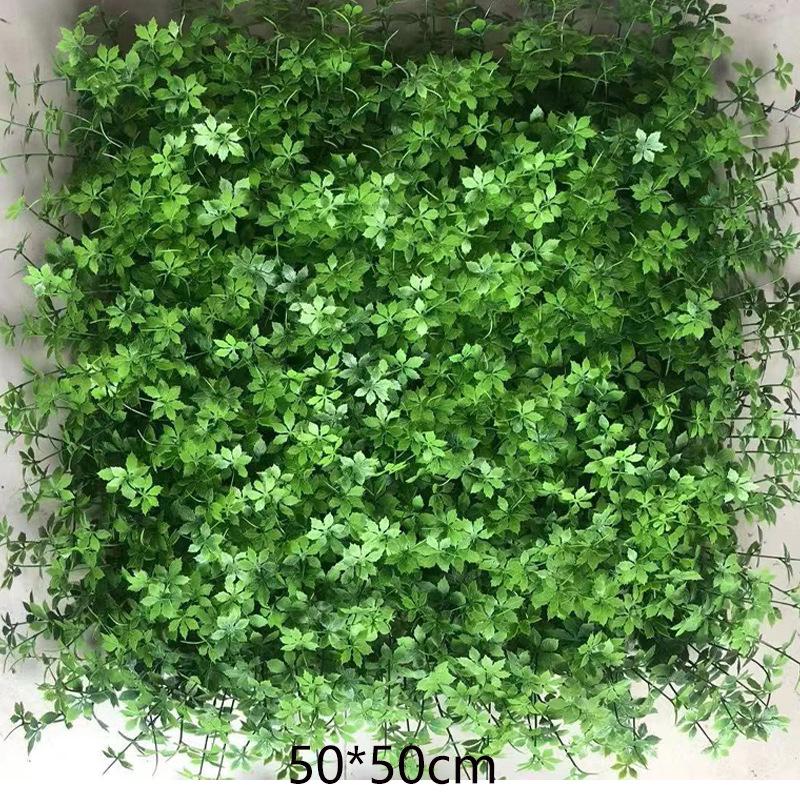 Flame-Retardant Green Wall: Anti-Aging Lawn Decoration for Malls & Backgrounds