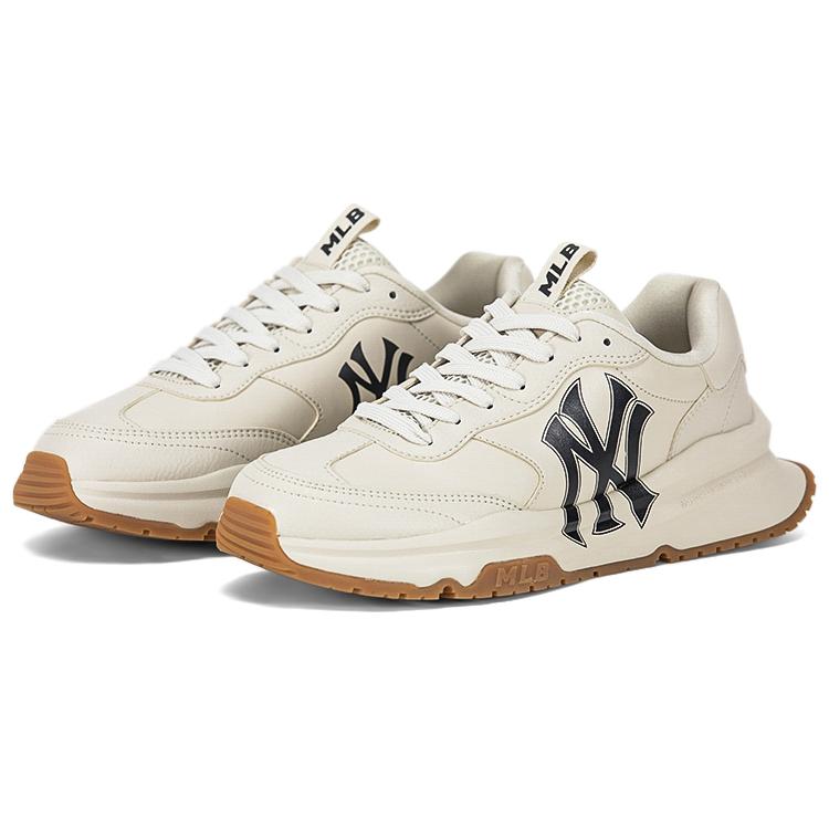 New MLB Chunky Runner Basic Yankees 'Beige White Navy' 3ASHCRB3N-50CRS
