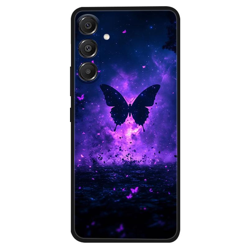 For Samsung A56 Case Silicone Luxury Space Soft Bumper for Samsung Galaxy A36 A26 A56 A16 4G 5G Phone Cover TPU Funda Fashion