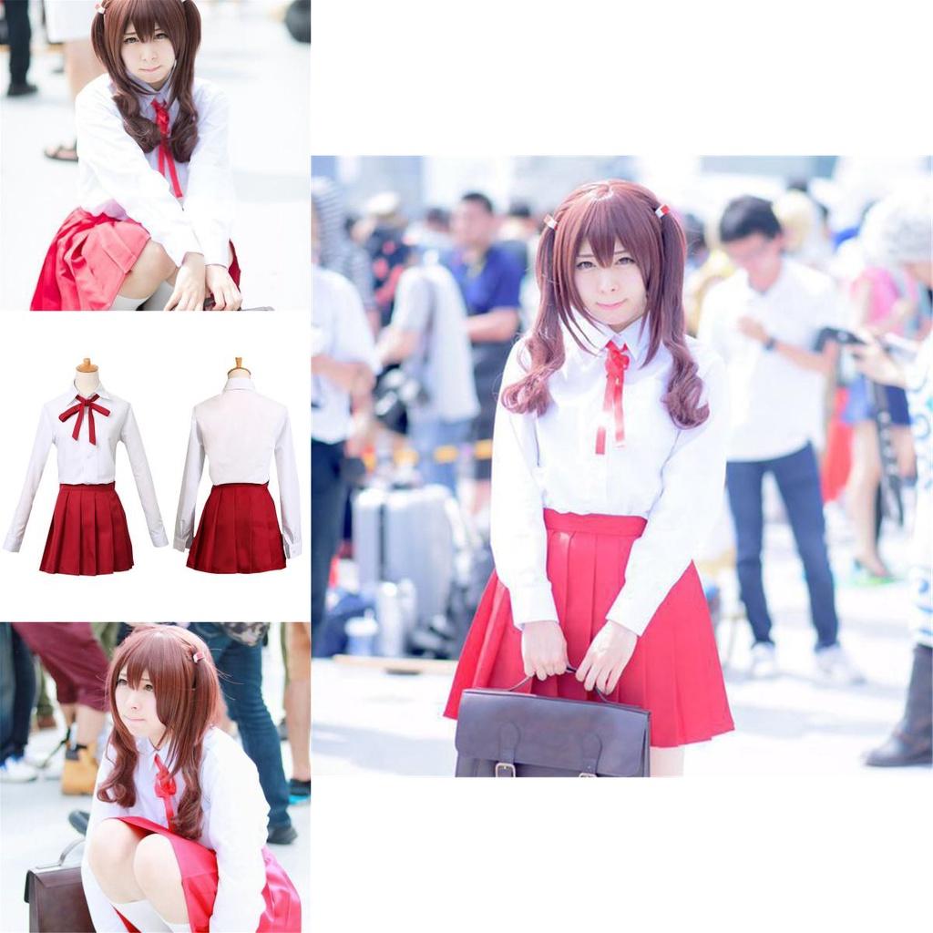 Himouto! Umaru-chan Umaru Doma Girls School Uniform Skirt Dress For Cosplay Enthusiasts