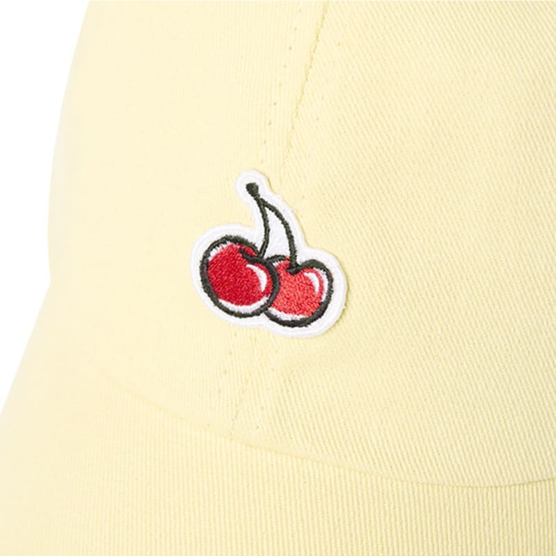 KIRSH Körsbärslogotyp Keps [Ljusgul]