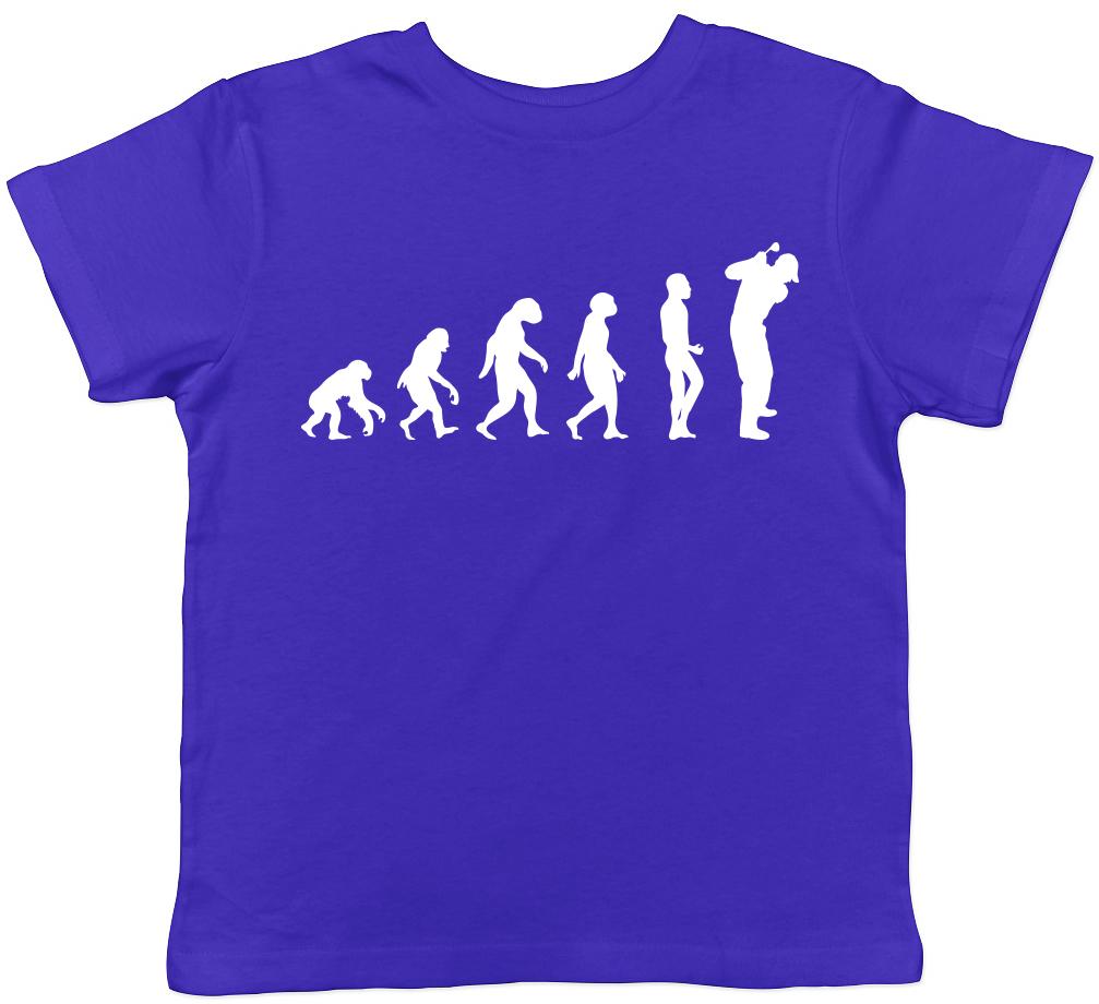 Evolution of Golf Boys Girls Kids Childrens T-Shirt 100