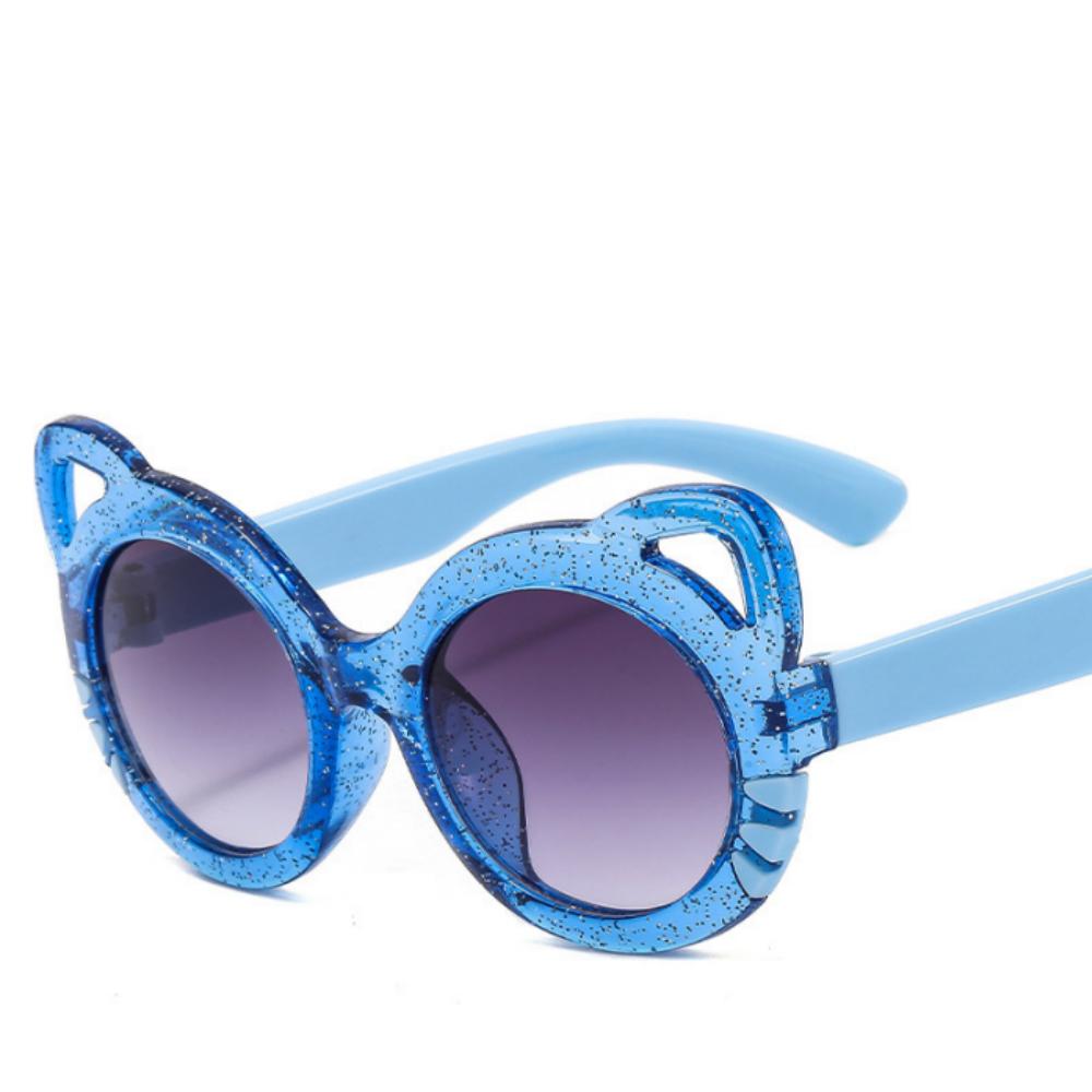 Cute Cat Ears Children's Sunglasses for Boys Girls Outdoor Cartoon UV Protection Sun Glasses Fashion Versatile Baby Eyewear 2025