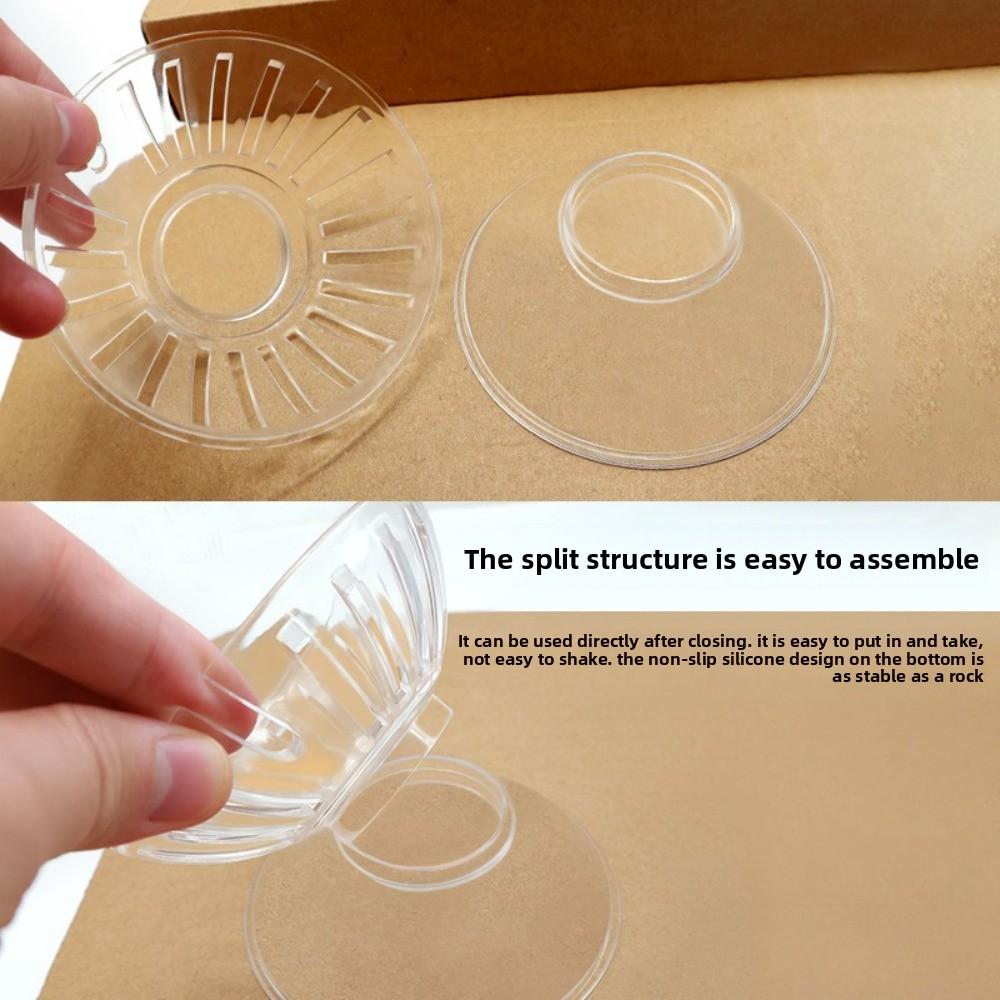 Transparent Bluetooth Speaker Mount Stable Speaker Base Speaker Pedestal Base for HomePod Mini