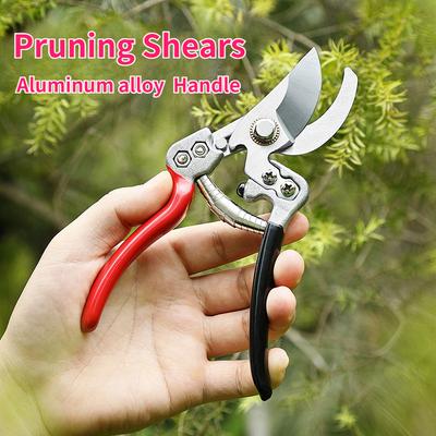 Heavy-Duty SK5 Steel Pruning Shears Tree Branch Cutter for Gardening Flower & Fruit Tree Trimming Professional Floral & Orchard Pruners