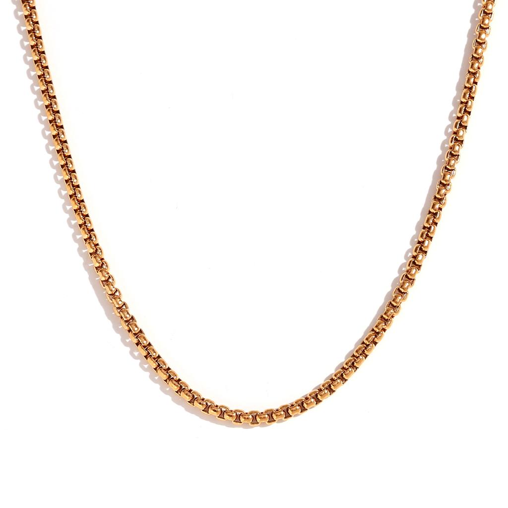 MamacitaSlay water wave chain snake chain Women's stainless steel necklace Bracelets Belly Chain Various styles Jewelry