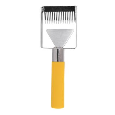 Adjustable Honey Uncapping Fork Stainless Steel Honeycomb Honey Scraper Plastic Handle Beekeeping Beekeeper Equipment