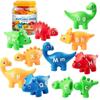 Double-Sided Letters Matching Letters Toy Hand-Eye Coordination Montessori Toy  Animals Game