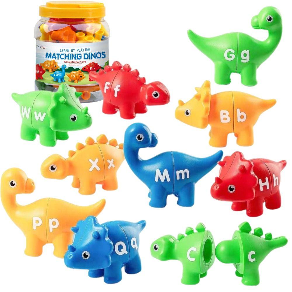 Double-Sided Letters Matching Letters Toy Hand-Eye Coordination Montessori Toy  Animals Game