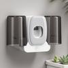 Toothbrush Cup Holder Wall-mounted Couple Toothbrush Holder Ultraviolet Sterilizer, Intelligent Electric Tooth Cup Toothpaste Rack