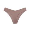 Seamless Ice Silk Low-Waist Briefs for Women - Breathable, Quick-Dry, Pure Cotton Crotch, Large Size Yoga Sports Underwear