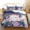 Fashion 3d Printing Anime Laid-Back Camp Bedding Set Single Twin Full Queen King Size Bed Set Adult Kid Bedroom Duvet cover Sets
