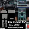 TPU Car Gear Dashboard Gps Navigation Screen Film Protective Sticker for Chery Tiggo 8 Pro Tiggo 8 Gls Anti-scratch