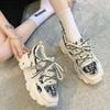 Platform Dad Shoes for Women Color Matching Women's Casual All match Women Sneakers Comfortable Sports Shoes designer shoes NEW