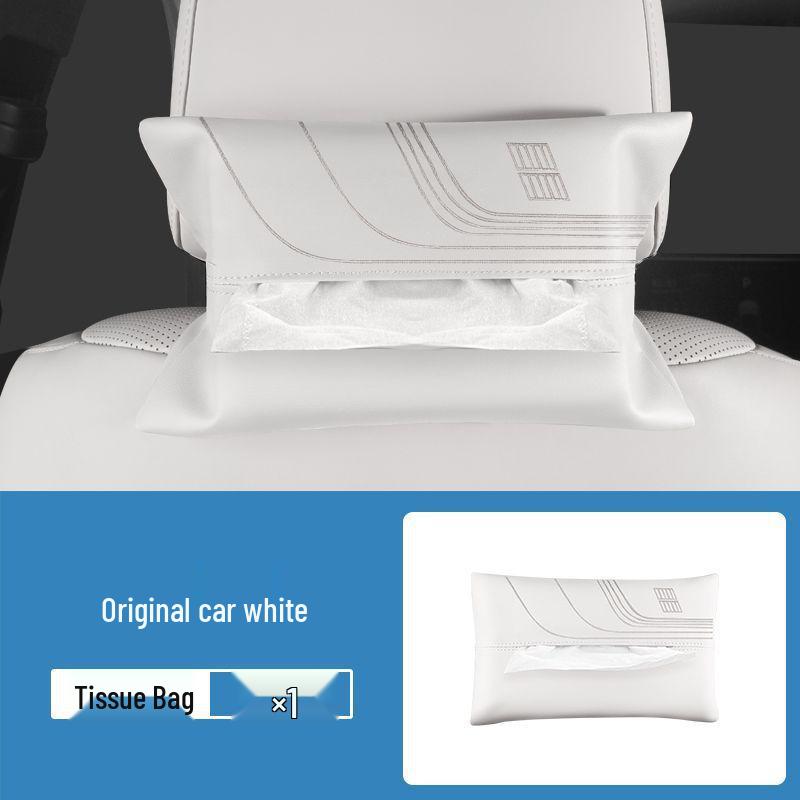 Idealer Auto-Taschentuchbox-Spender & Kopfstützen-Anhänger für L6-L9/MEGA-Modelle