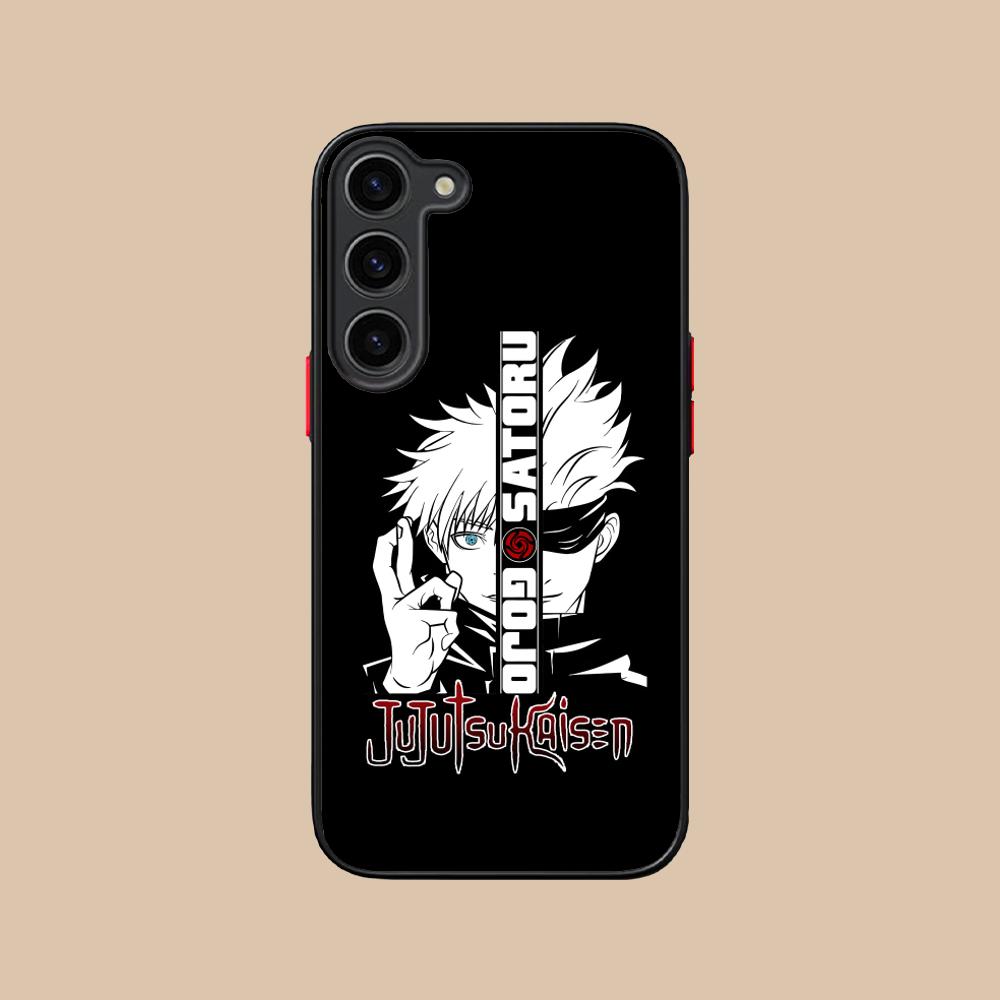 Jujutsu Kaisen Satoru Gojo Silikonové pouzdro na mobilní telefon pro Samsung Galaxy S26 S25 S24 S23 S22 S21 Plus FE Ultra Barevný kryt