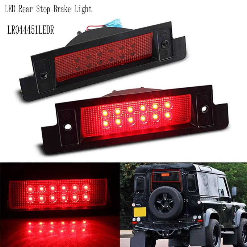 Authentic LR044451LEDR LED Rear Stop Tail Lamp Brake Light For Land Rover Defender Discovery 1990-2016 High Level Third Light