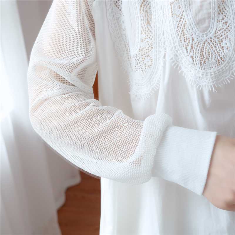 Western Style Plus Size Women's Summer Dress Fat Sister Lace Mesh Stitching Short Sleeves